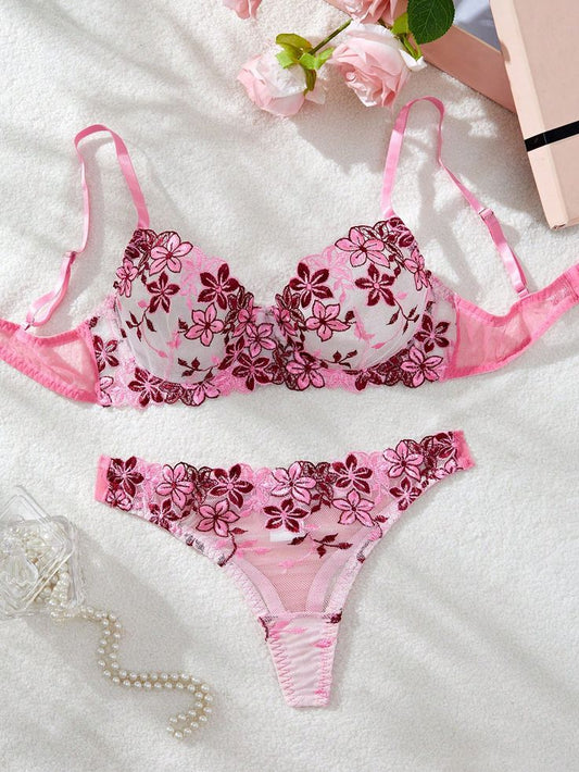 Seamless Beauty Bra & Underwear Set